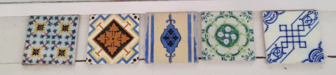 Portugese Antique Tiles Purchase from Joacquim Da Silva