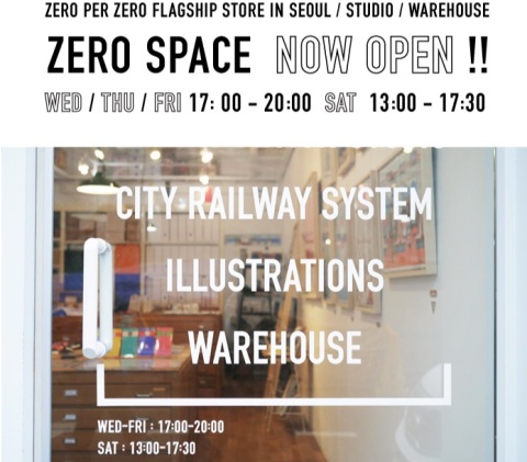 Zero per Zero Seoul Studio
